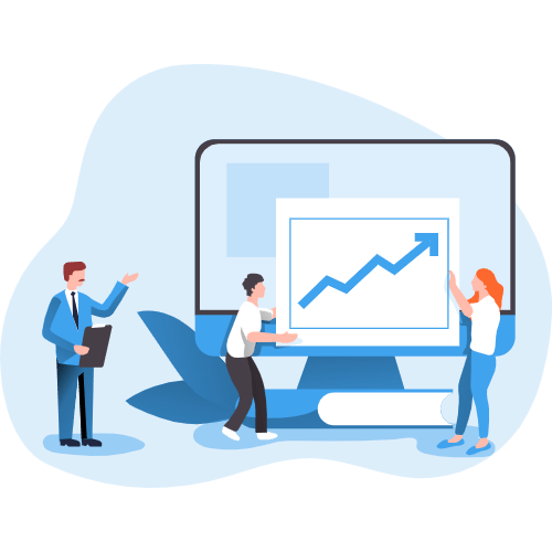 Profit Graph Using A Virtual Dental Receptionist